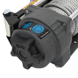 Superwinch 4500 LBS 12V DC 15/64in x 50ft Steel Rope Terra 4500 Winch - Gray Wrinkle - Corvette Realm