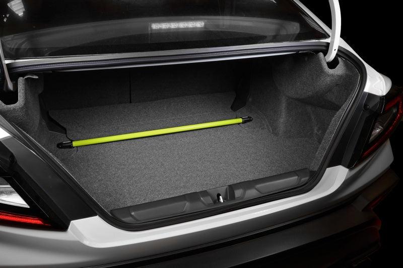 Perrin 22-23 Subaru WRX Rear Shock Tower Brace - Neon Yellow - Corvette Realm