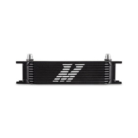 Mishimoto Universal -8AN 10 Row Oil Cooler - Black - Corvette Realm