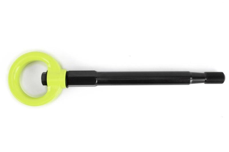 Perrin 08-14 Subaru WRX/STI Tow Hook Kit (Front) - Neon Yellow - Corvette Realm