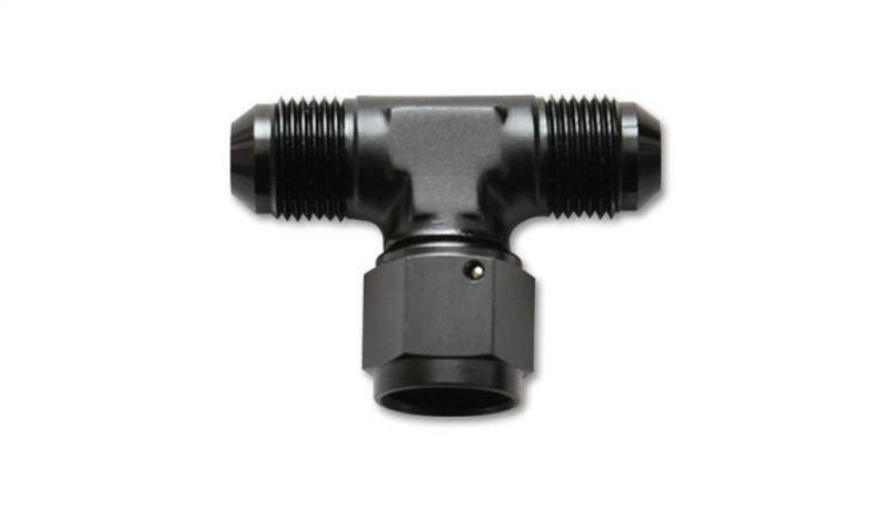 Vibrant -10AN Tee Fitting with Female -10AN Swivel On Side - Corvette Realm