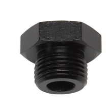 Load image into Gallery viewer, Russell Performance -6 AN Straight Thread Plug (Black) - Corvette Realm