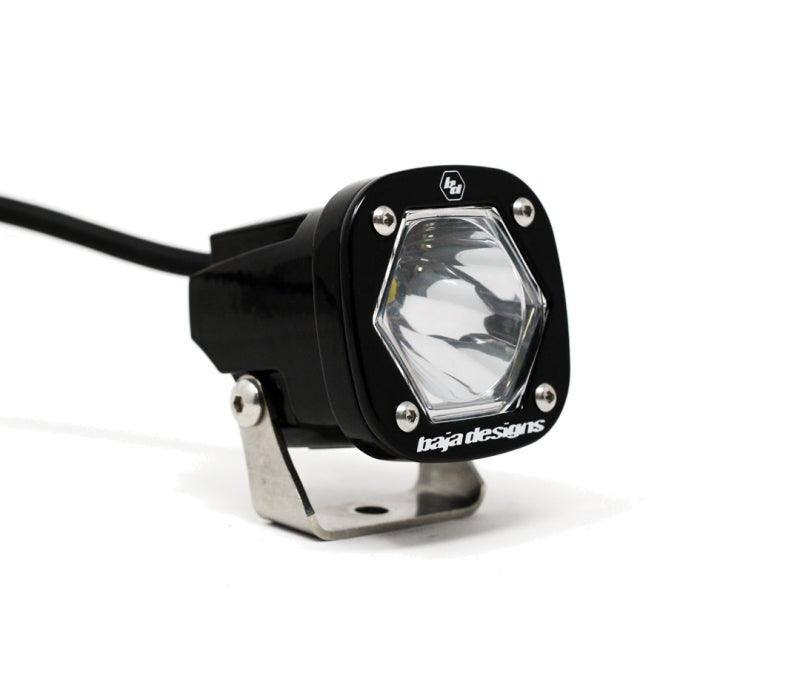 Baja Designs S1 Spot LED Light w/ Mounting Bracket Single - Corvette Realm