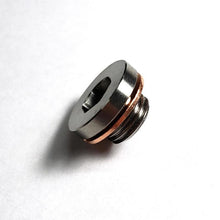 Load image into Gallery viewer, Stainless Bros M12x1.25 O2 Motorcycle Sensor Bung Plug w/ Copper Washer - Corvette Realm