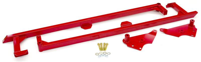 BMR 04-06 GTO Weld-On Boxed Subframe Connectors - Red - Corvette Realm