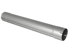 Load image into Gallery viewer, aFe MACHForce XP Exhausts Muffler Delete Aluminized 4 ID In/Out 8 Dia - Corvette Realm