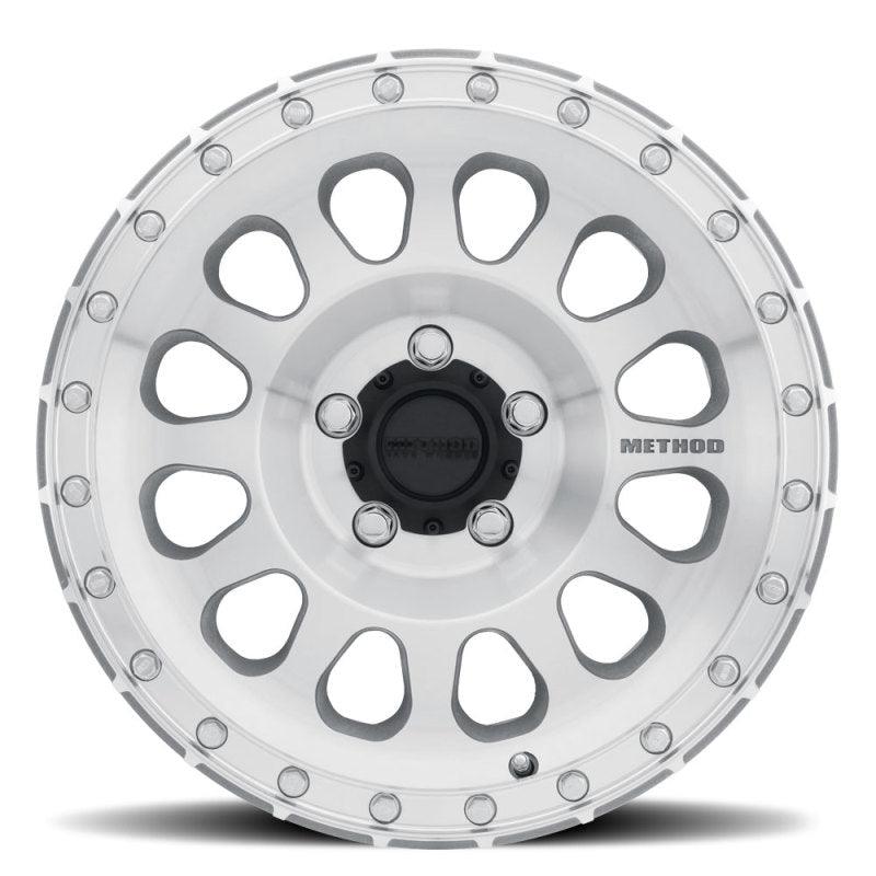 Method MR315 17x8.5 0mm Offset 5x150 110.5mm CB Machined/Clear Coat Wheel - Corvette Realm