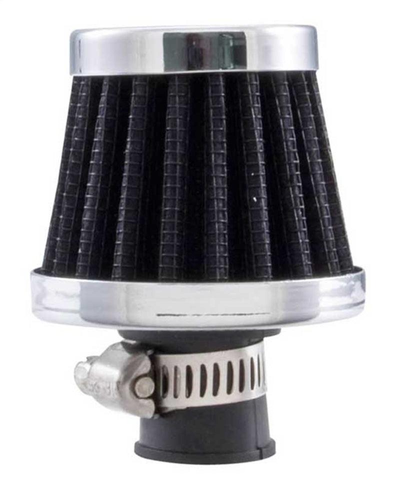 Spectre Breather Filter 10mm Flange / 2in. OD / 1-3/4in. Height - Black - Corvette Realm