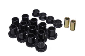 Energy Suspension Polaris RZR XP 1000 Front A-Arm Bushings - Black - Corvette Realm