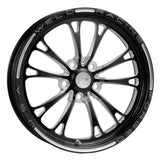 Weld V-Series 1-Piece 17x4.5 / 5x4.5 BP / 2.25in. BS Black Wheel - Non-Beadlock