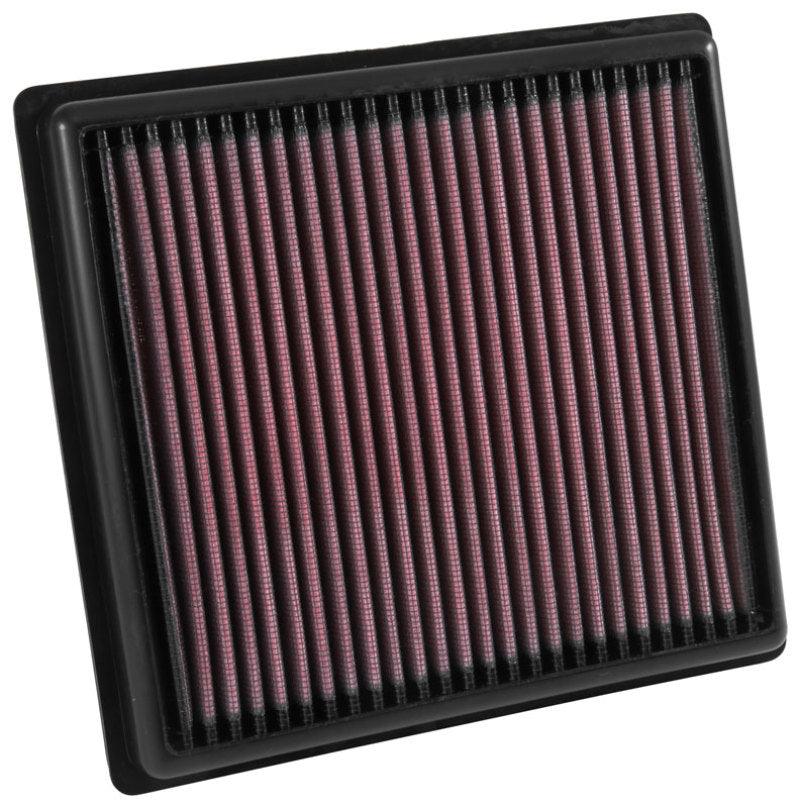 K&N 2015 Volkswagen Golf VII L4-1.6L F/I Replacement Drop In Air Filter - Corvette Realm