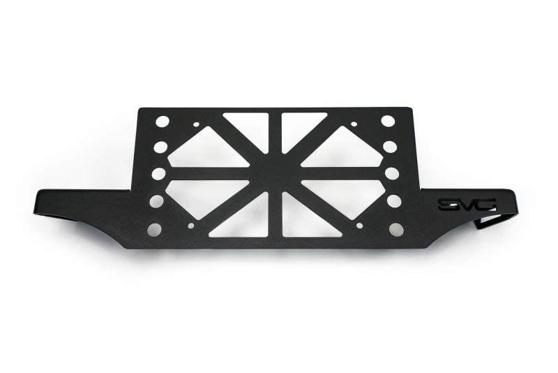 DV8 Offroad Universal License Plate Mount w/ Pod Light Mounts - Corvette Realm