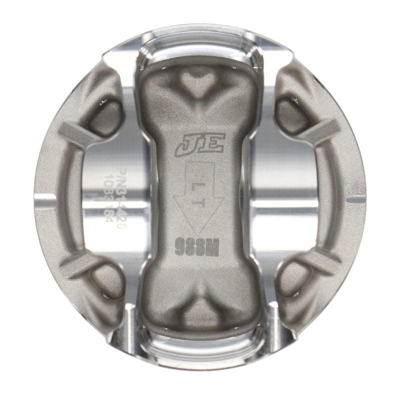 JE Pistons 18+ Ford Coyote Gen 3 3.661in Bore 12.0:1 CR 7.0cc Dome Pistons - Set of 8 - Corvette Realm