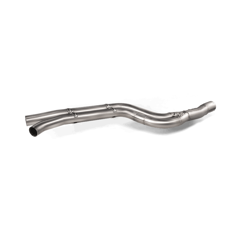 Akrapovic 2019 Toyota Supra (A90) w/o OPF/GPF Evolution Link Pipe Set (SS) (No Hardware Included) - Corvette Realm