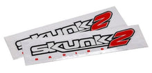 Load image into Gallery viewer, Skunk2 12in. Decal (Set of 2) - Corvette Realm