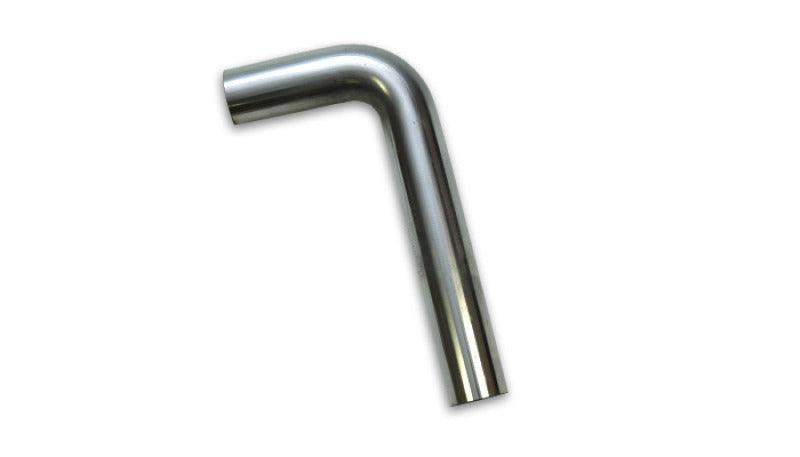 Vibrant 2.5in O.D. T304 SS 90 deg Mandrel Bend 4in x 12in leg lengths (2.5in Centerline Radius) - Corvette Realm
