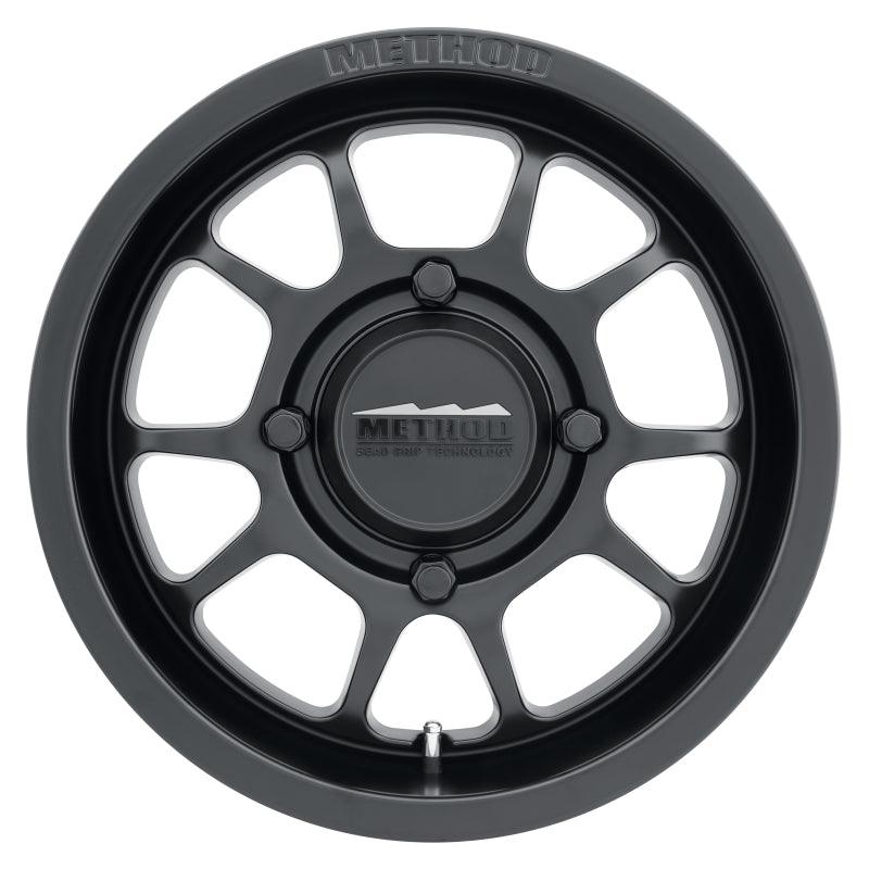 Method MR409 Bead Grip 15x7 / 4+3/13mm Offset / 4x156 / 132mm CB Matte Black Wheel - Corvette Realm