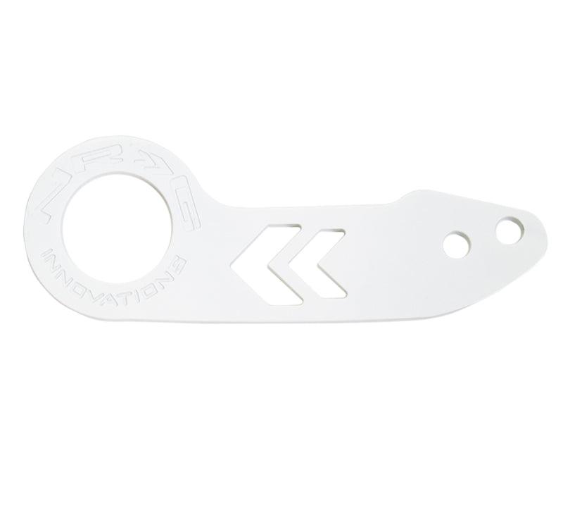 NRG Universal Rear Tow Hook - White Powder Coat - Corvette Realm