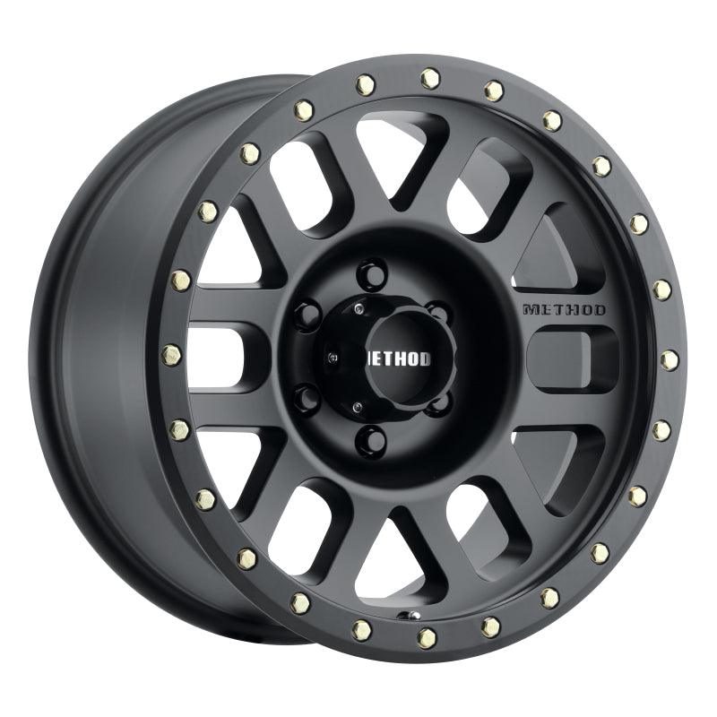 Method MR309 Grid 17x8.5 0mm Offset 6x120 83mm CB Matte Black Wheel - Corvette Realm