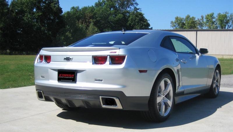 Corsa 10-15 Chevrolet Camaro SS 6.2L V8 Manual Xtreme 3in Cat-Back (No Tips Uses Factory Bezels) - Corvette Realm