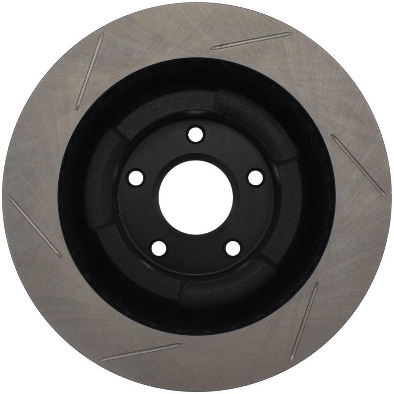 StopTech Power Slot 06-10 Chevrolet Corvette Front Right Slotted Rotor - Corvette Realm