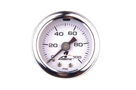 Aeromotive 0-100 PSI Fuel Pressure Gauge - Corvette Realm