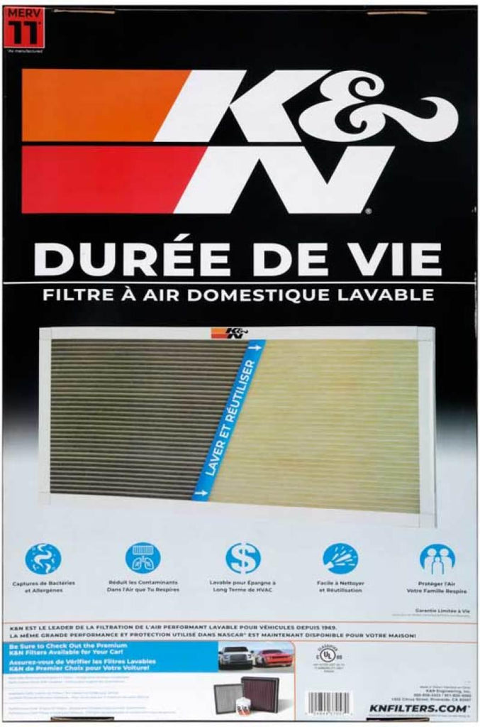 K&N HVAC Filter - 18 x 30 x 1 - Corvette Realm