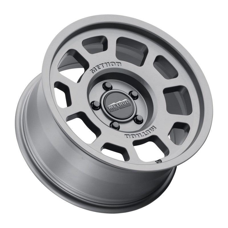 Method MR705 17x8.5 0mm Offset 5x5 71.5mm CB Titanium Wheel - Corvette Realm