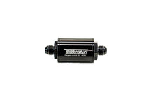 Load image into Gallery viewer, Turbosmart FPR Billet Inline Fuel Filter 1.75in OD 3.825in Length AN-8 Male Inlet - Black - Corvette Realm