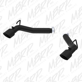 MBRP 2010-2015 Chevrolet Camaro V6 3.6L 3in Black Coated Axle Back Muffler Delete - Corvette Realm