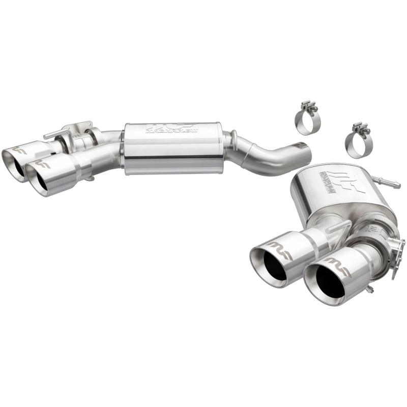 MagnaFlow 2016 Chevy Camaro 6.2L V8 Competition Axle Back w/ Quad Polished Tips - Corvette Realm