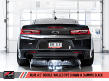 Load image into Gallery viewer, AWE Tuning 16-19 Chevrolet Camaro SS Axle-back Exhaust - Touring Edition (Diamond Black Tips) - Corvette Realm
