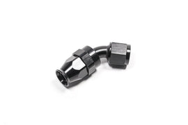 Radium Engineering -8AN 45 Degree PTFE Hose End - Black - Corvette Realm