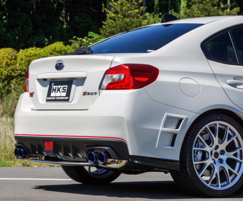 HKS SUPER TURBO MUFFLER 14+ Subaru WRX STi (EJ20) Catback Exhaust - Corvette Realm