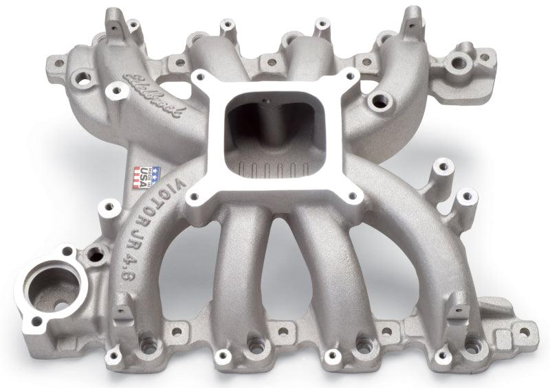 Edelbrock Victor Jr Ford EFI for 4 6L Engines Manifold Only - Corvette Realm