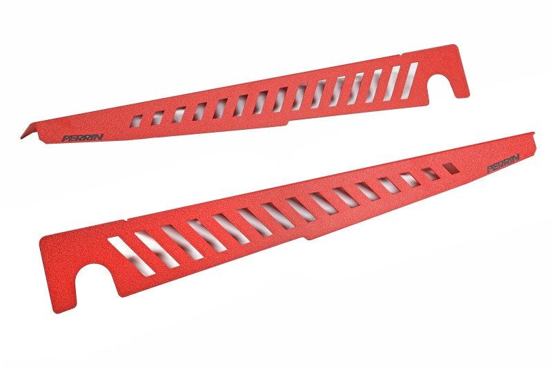 Perrin 22-23 Subaru WRX Fender Shroud Set - Red - Corvette Realm