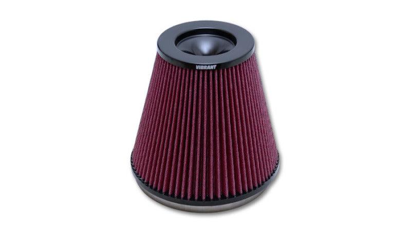 Vibrant The Classic Perf Air Filter 5in Cone OD x 7in Height x 7in Flange ID - Corvette Realm