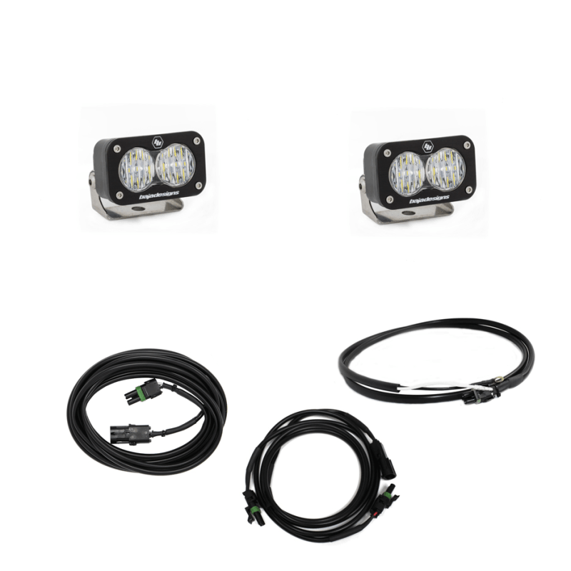 Baja Designs Jeep JL LED Light Kit Reverse Kit w/ Upfitter Dual S2 Sport w/C - Corvette Realm