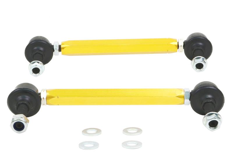 Whiteline Universal Swaybar Link Kit-Heavy Duty Adj Steel Ball w/ 10mm Ball/Ball - Corvette Realm