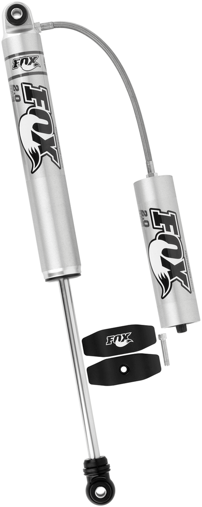 Fox 2.0 Performance Series 10.1in. Smooth Body R/R Shock Aluminum / Std Travel / Eyelet Ends - Black - Corvette Realm