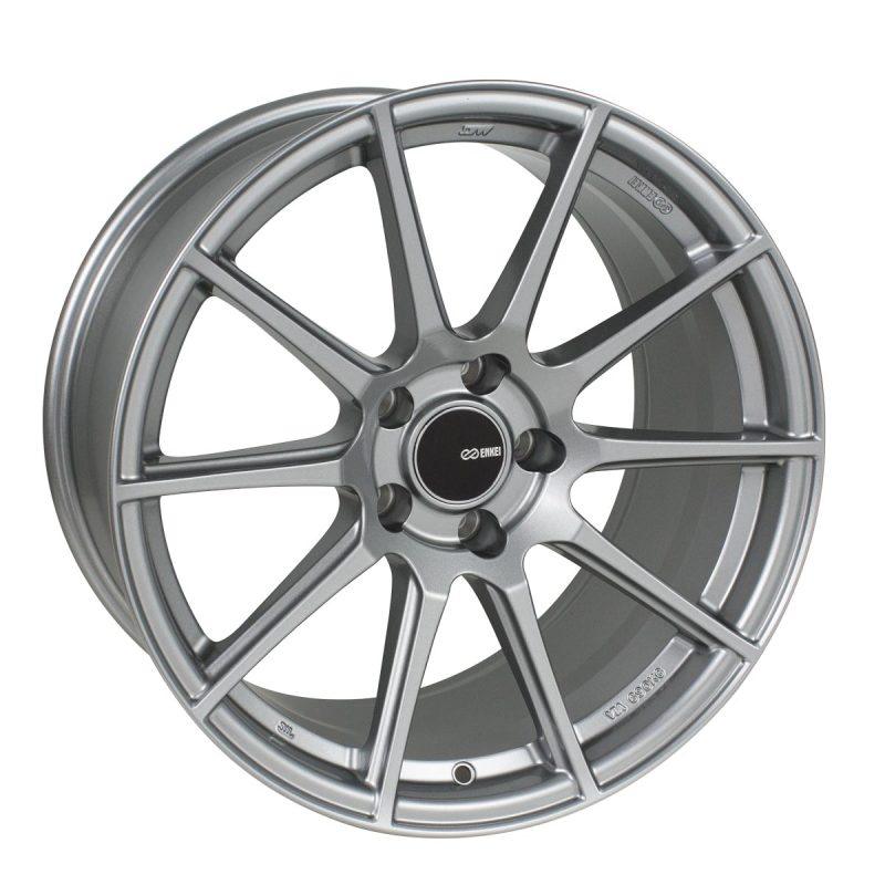 Enkei TS10 17x8 5x100 45mm Offset 72.6mm Bore Grey Wheel - Corvette Realm