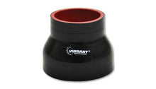 Load image into Gallery viewer, Vibrant Silicone Reducer Coupler 4.50in ID x 3.00in ID x 3.00in Long - Black - Corvette Realm
