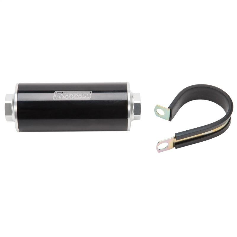 Russell Performance Anodized Aluminum (12in Length -10 male inlet/outlet) - Corvette Realm