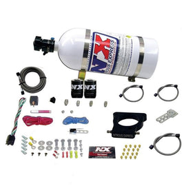 Nitrous Express GM LS 78mm 3-Bolt Nitrous Plate Kit (50-350HP) w/10lb Bottle - Corvette Realm