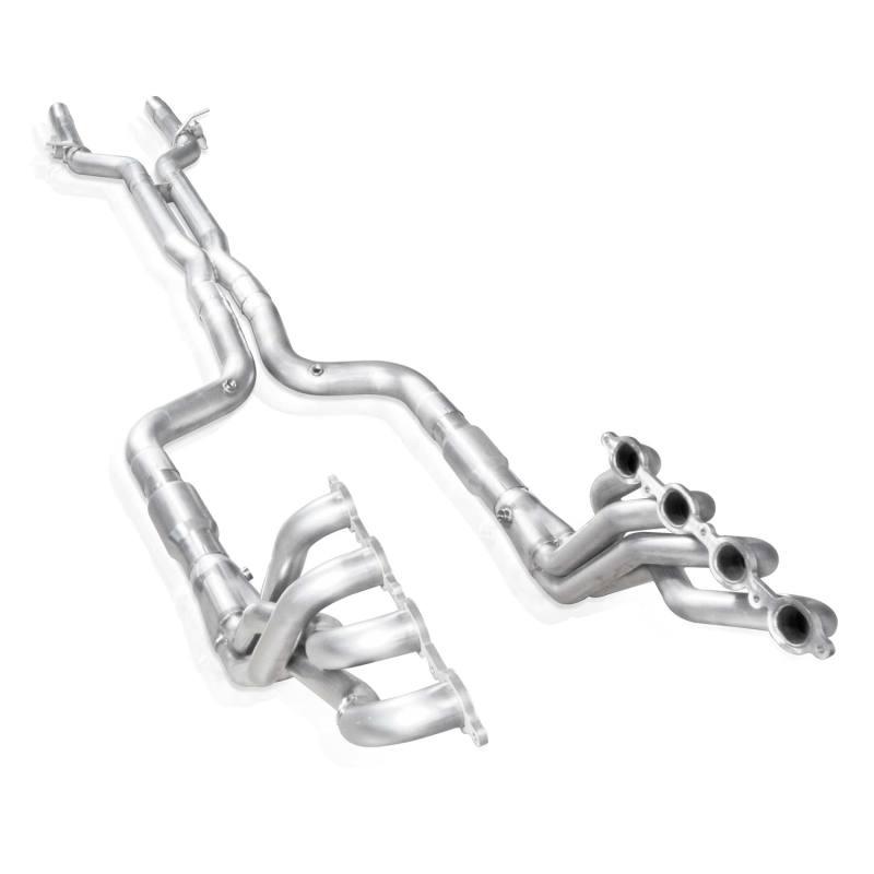 Stainless Works 2016-18 Camaro SS Headers 1-7/8in Primaries 3in High-Flow Cats X-Pipe AFM Delete - Corvette Realm