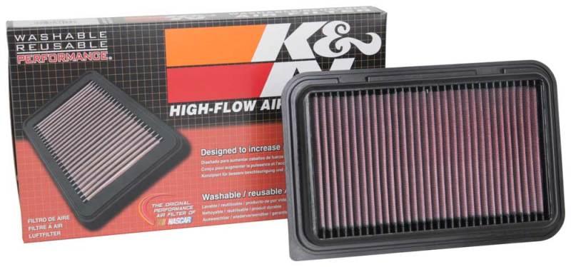 K&N 2017 Suzuki Swift V L3-1.2L F/I Replacement Drop In Air Filter - Corvette Realm