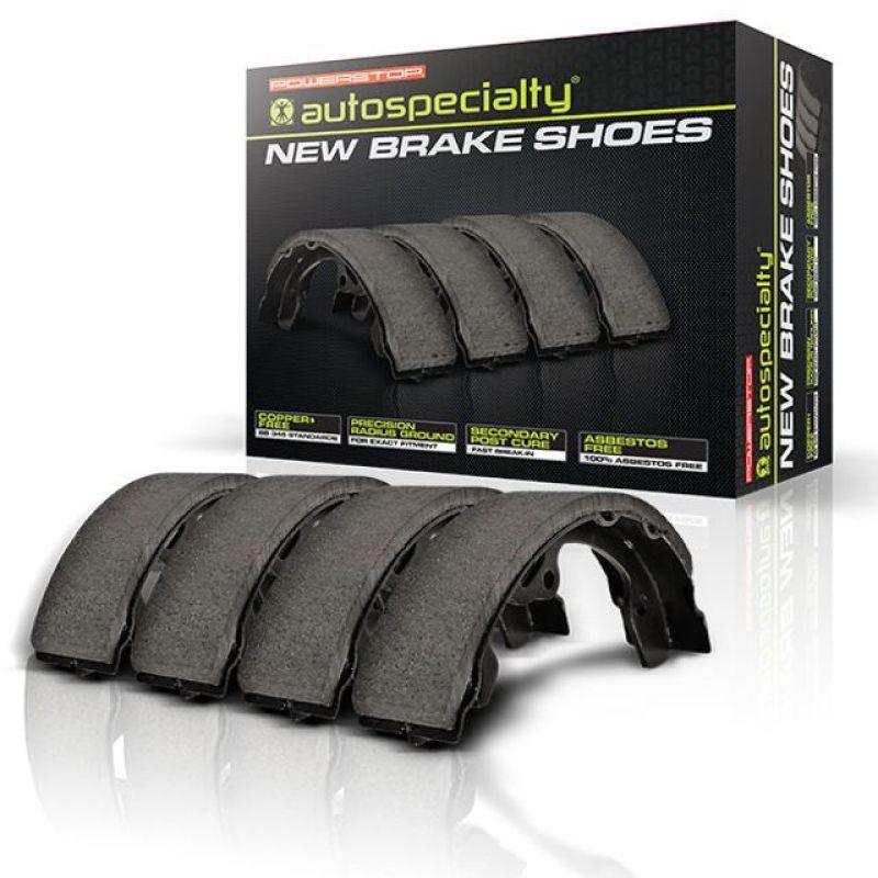 Power Stop 65-82 Chevrolet Corvette Rear Autospecialty Parking Brake Shoes - Corvette Realm