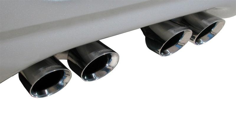 Corsa 97-04 Chevrolet Corvette C5 Z06 5.7L V8 Polished Sport Axle-Back Exhaust - Corvette Realm