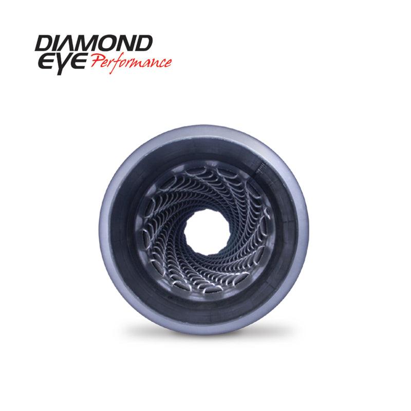 Diamond Eye RESONATOR 4in W/ ENDS (CLAMPED) AL - Corvette Realm