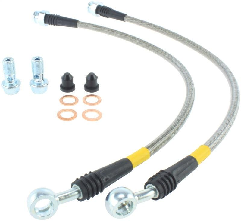 StopTech 97-03 Chevrolet Corvette Stainless Steel Front Brake Line Kit - Corvette Realm